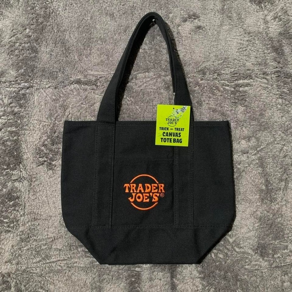 Black Halloween Trader‎ Joe's Tote Bag